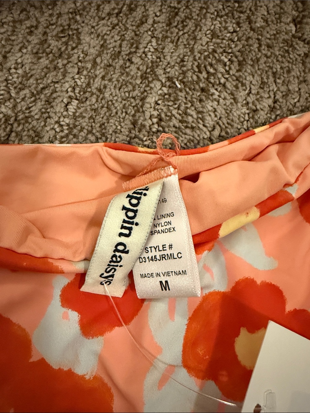 NWT Dippin' Daisy's In Bloom Bikini Set - Picture 2 of 4